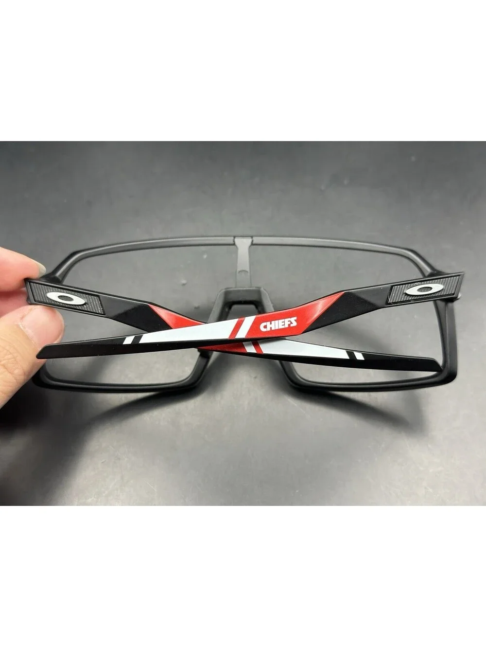 Oakley Sutro Matte Black Frame NFL Kansas City Chiefs